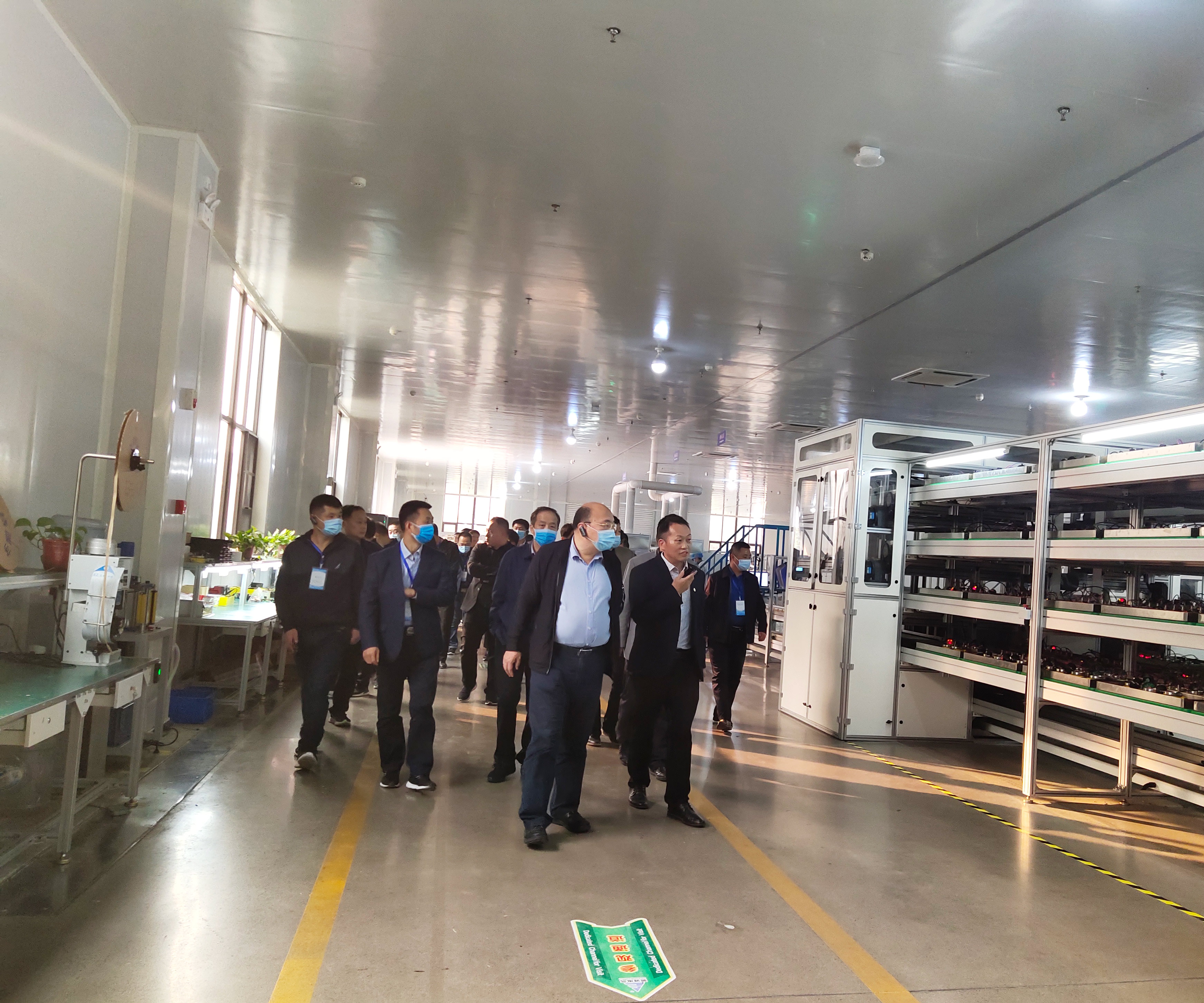 热烈欢迎省市领导莅临许昌驰诚考察节能环保项目发展情况